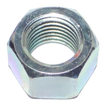 Midwest Fastener Hex Nut, 7/16"-20, Steel, Grade 2, Zinc Plated, 12 PK 60911